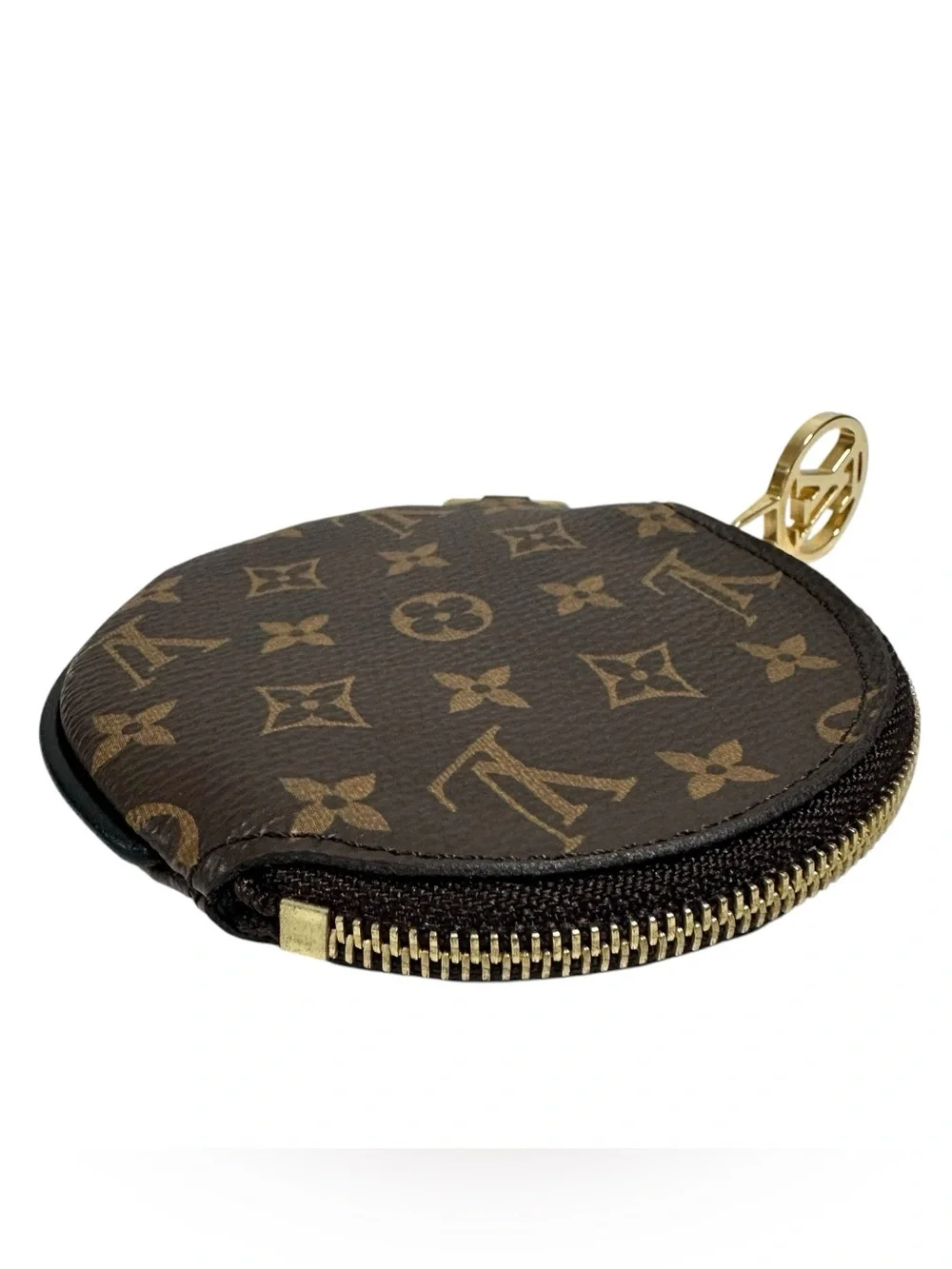 Louis Vuitton Monogram Multi Pochette Accessories Round Coin Purse